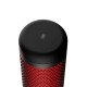 HyperX QuadCast - microphone USB - Éclairage rouge - anti-vibration - Rouge Noir