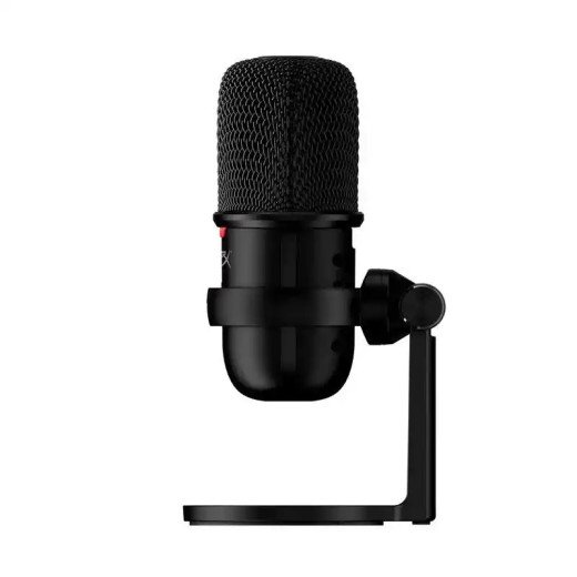 HyperX SoloCast - microphone USB - audio Plug N Play - Désactivation par pression - Support flexible et réglable - Noir