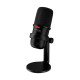 HyperX SoloCast - microphone USB - audio Plug N Play - Désactivation par pression - Support flexible et réglable - Noir