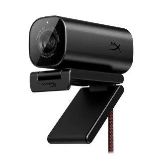 HyperX Vision S Webcam - Enregistrement 4K 30 IPS - USB-C 3.0 - Angle de vue de 90°
