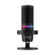 HyperX DuoCast - microphone USB - Éclairage RGB - Enregistrement haute résolution 24 bits/ 96 kHz - Noir
