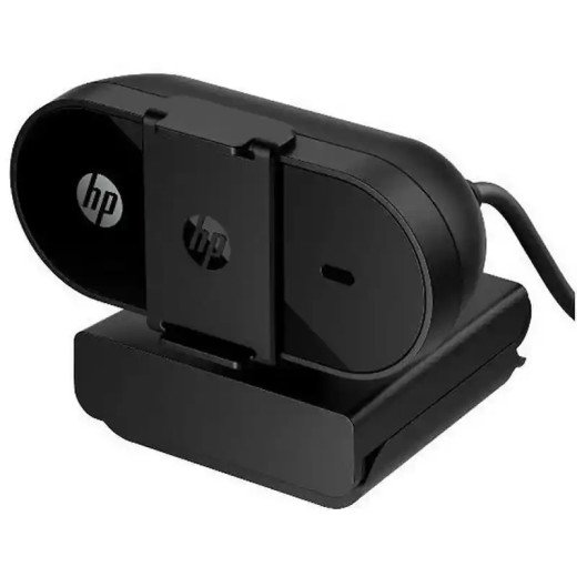 HP 325 Webcam Full HD 1080p - micro intégré - grand angle Support trépied à 360° - Ajustement automatique