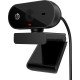 HP 325 Webcam Full HD 1080p - micro intégré - grand angle Support trépied à 360° - Ajustement automatique