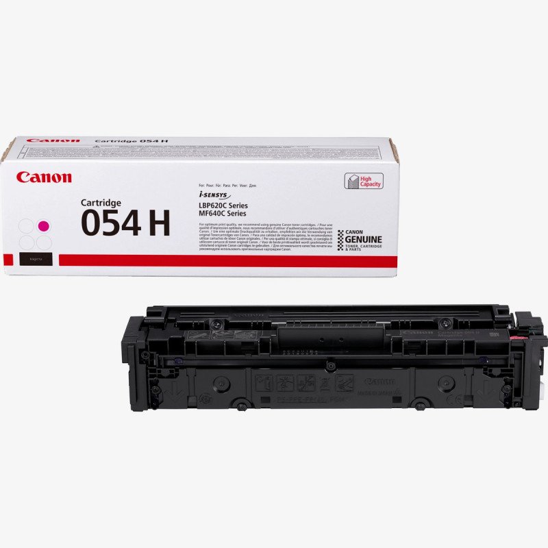 Canon 054 H Cartouche de toner haut rendement , magenta .i-SENSYS MF645Cx i-SENSYS MF643CdW.