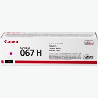 Canon 067H Cartouche de toner magenta LBP631Cw LBP633Cdw