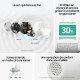 Samsung Galaxy Buds FE Graphite Nombre de MIC  6 Haut-parleur  Personnalisé 1 voie SM-R400NZAAEUE