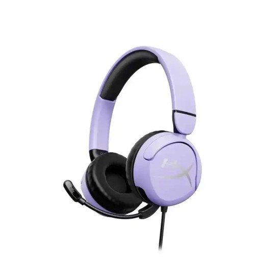 HyperX Cloud Mini Casque filaire gaming - Son immersif -  Microphone pivotant durable - Oreillettes rotatives - Lavande