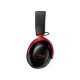HyperX Cloud III S Casque Gamer sans fil 2,4 GHz - Bluetooth - 120 heures d’autonomie - Haut-parleurs 53 mm - Noir-rouge