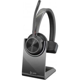HP Poly Voyager 4310 Micro-casque certifié Microsoft Teams + dongle BT700 + base de chargement - Bluetooth - 47h d'autonomie
