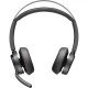 HP Poly Voyager Focus 2 Micro-casque USB-C-C + adaptateur USB-C/A - Bluetooth - 40 heures d'autonomie - Réduction du bruit