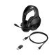 HyperX Cloud Jet Casque gamer sans fil 2,4 GHz - Bluetooth 5,3 - 20 heures d'autonomie - Micro pivotant - Noir