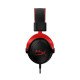 HyperX Cloud II Casque filaire gaming - unidirectionnel, Suppression de bruit - Compatibilité multi-plateforme - Noir-Rouge