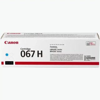 canon 067H cartouche de toner cyan fiable et rentable LBP631Cw- LBP633Cdw -