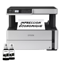 Impression en noir et blanc